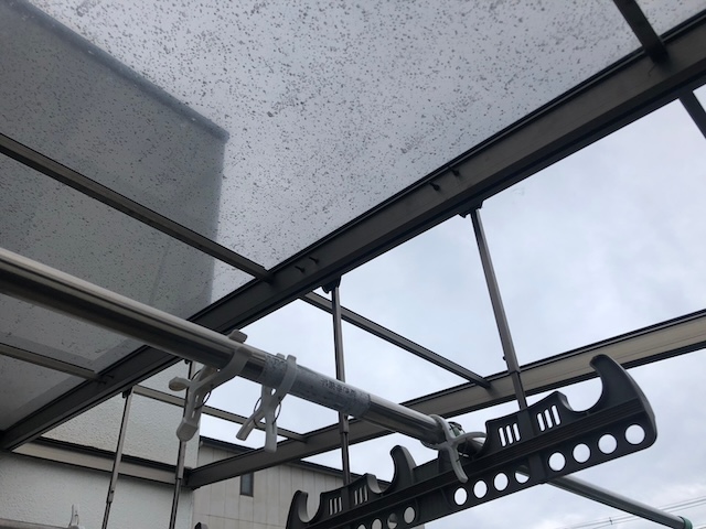 ポリカベランダ・別角度